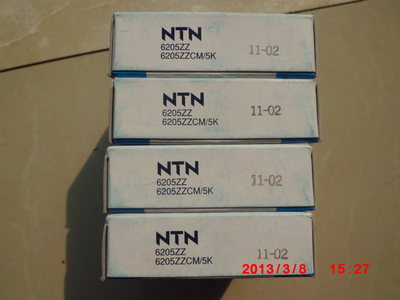 日本原裝軸承NTN深溝球6205ZZCM/5K 廠家價格、圖片與批發指南